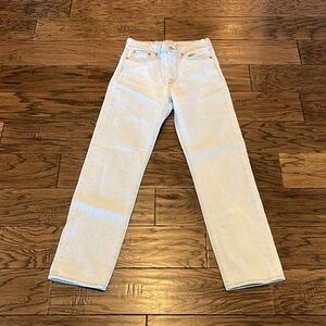 Levi’s Premium Wedgie Straight High Rise Size 24